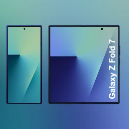 Ikon Galaxy Z Fold 7 Wallpaper 4K